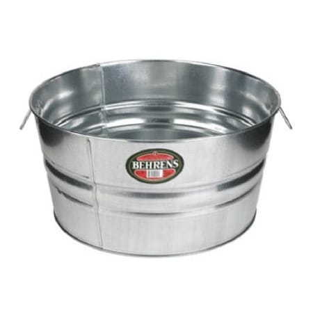 Behrens 15GAL Galv RND Tub 2GS